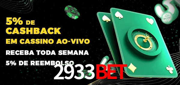 Promoções do cassino ao Vivo 2933bet